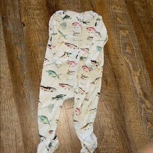 Caden Lane Fish Print One Piece